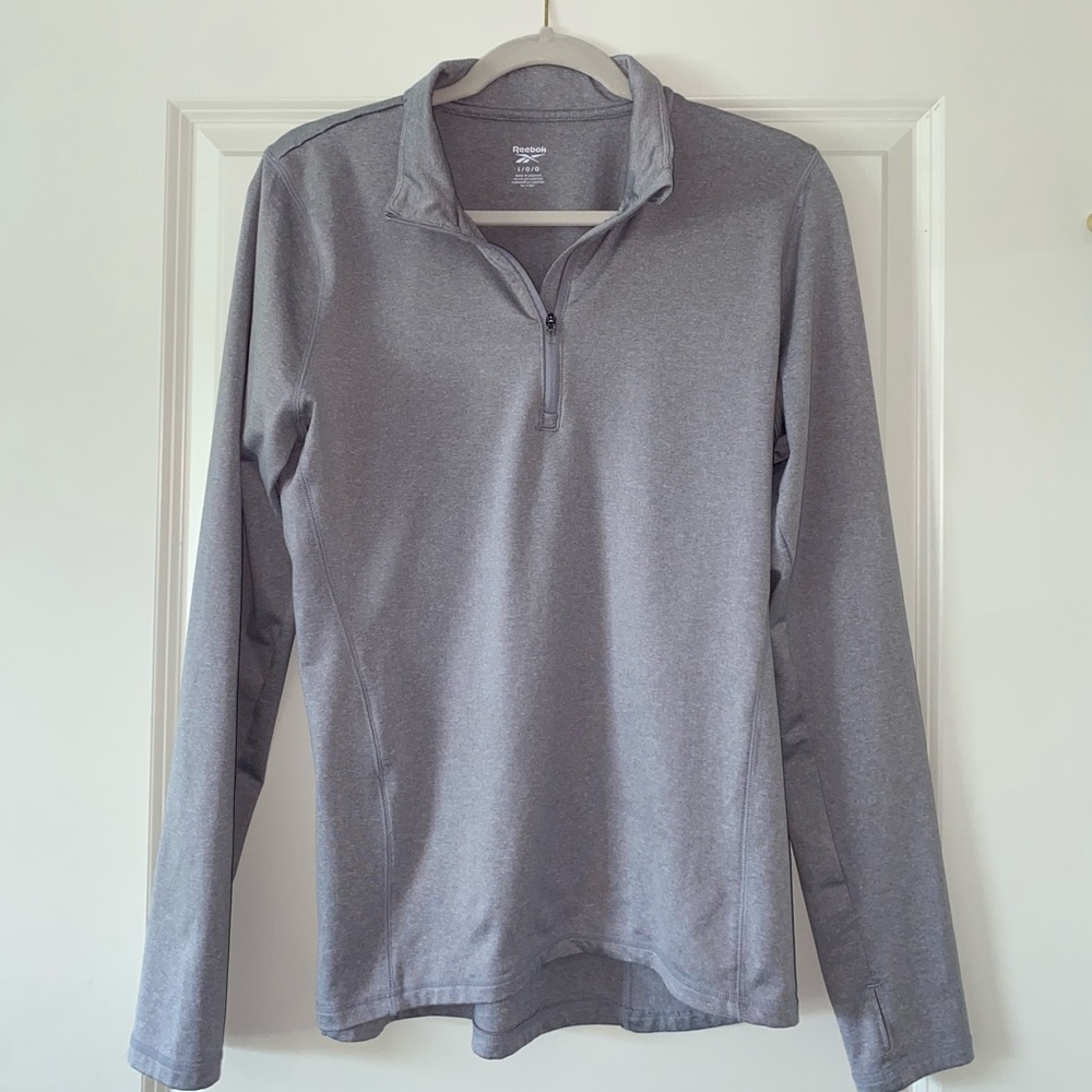 Reebok Fleece-Lined Quarter Zip